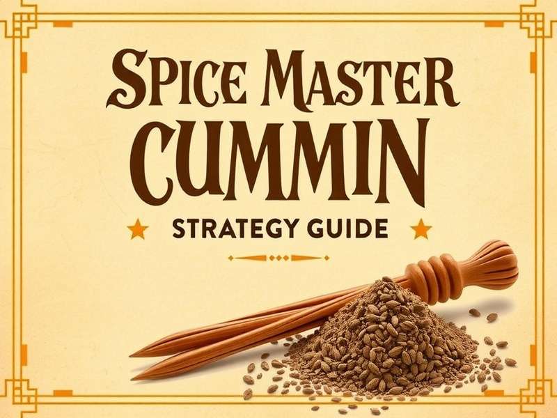 Top Indian strategies for Spice Master Cumin Edition Spice Master Cumin Edition Strategy Guide